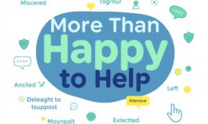 Other Ways to Say More Than Happy to Help in 2025